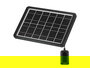Argon Placa Solar Portátil 8W USB, Panel Monocristalino Portátil de 8 Vatios, Dimensiones: 28 x 19 x 2.5 cm, Color Negro, Material Plástico PP (Set de 6)