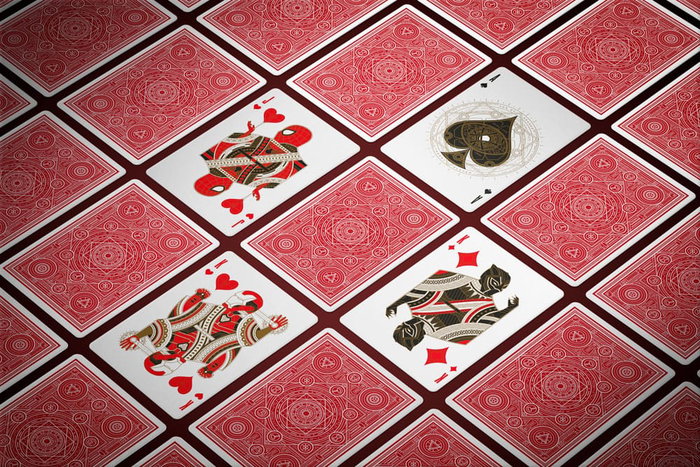 Avengers - The Infinity Saga Baraja de cartas Red Version