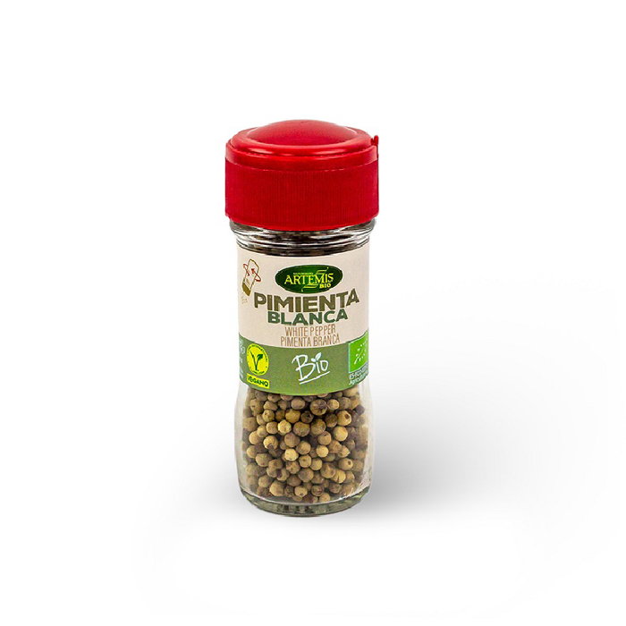 ARTEMIS BIO Pimienta Blanca con Molinillo 40 g ARTEMIS BIO Pimienta Blanca con Molinillo 40 g
