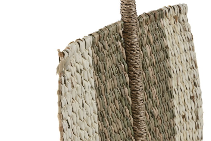 DKD Home Decor Decoración de pared Seagrass Paipai Natural y Crema 28x2x40 cm DKD Home Decor Decoración de pared Seagrass Paipai Natural y Crema 28x2x40 cm