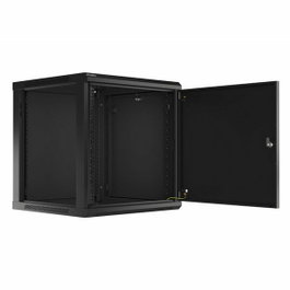 Lanberg Armario Rack 12U Bastidor de Pared 600x600 Negro