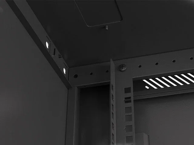 Lanberg WF01-6612-00B Armario Rack 12U 600x600 Negro