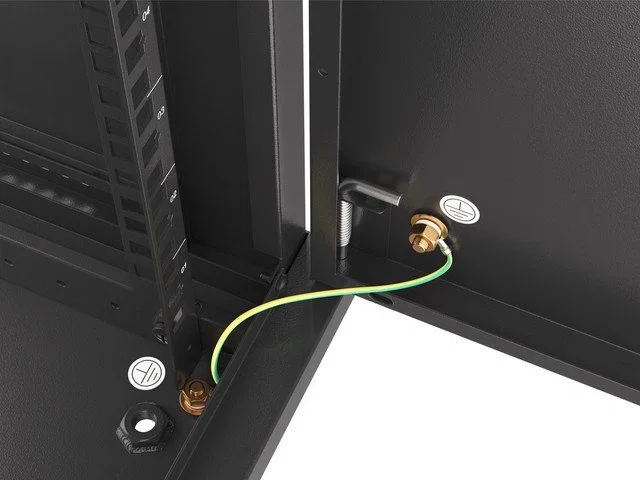 Lanberg WF01-6612-00B Armario Rack 12U 600x600 Negro