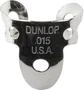 Dunlop Pack 20 Púas Dedo Nickel Silver Mini .015" (0.38 mm) para Guitarra y Bajo
