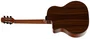 LAG Guitarra Acústica Gypsy Swing SL-200 Natural - Tapa de Abeto Macizo, Boca Pequeña, Incluye Funda - Ideal para Jazz Gitano