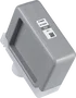 Canon PFI-1100GY Cartucho de Tinta Gris 160 ml para imagePROGRAF Pro Series