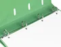 Liderpapel Carpeta con Recambio A4 Cuadro 5mm 100 Hojas 80g Polipropileno 4 Anillas 25mm Color Verde