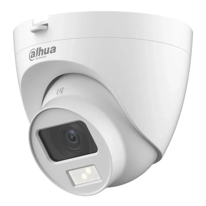 Dahua DH-HAC-HDW1200CLQP-IL-A-0280B-S6 Cámara Domo HDCVI 4en1 2MP 1080p Luz Dual Inteligente LED/IR 20m, 2.8mm, IP67, Micrófono