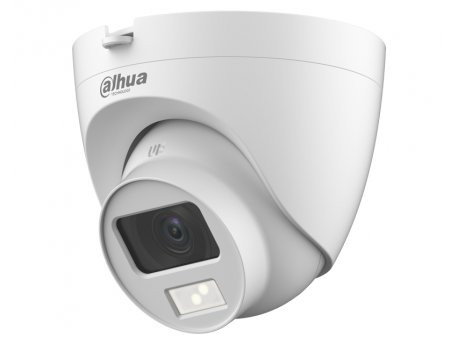 Dahua Domo HDCVI 2.8mm HD 1080p 4en1 HDCVI Cámara de Seguridad, Iluminación LED Dual, IP67, Micrófono Integrado - HAC-HDW1200CLQ-IL-A-0280B-S6