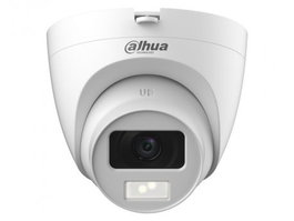 Dahua Domo HDCVI 2.8mm HD 1080p 4en1 HDCVI Cámara de Seguridad, Iluminación LED Dual, IP67, Micrófono Integrado - HAC-HDW1200CLQ-IL-A-0280B-S6