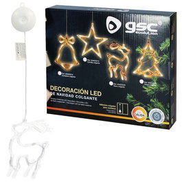 Bambasy Reno colgante de navidad LED 3xAAA