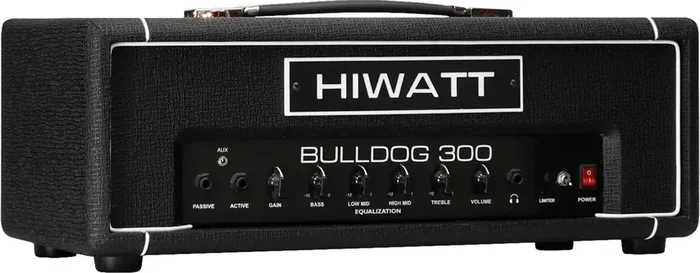 HIWATT Bulldog Cabezal Amplificador Bajo 300W Transistores