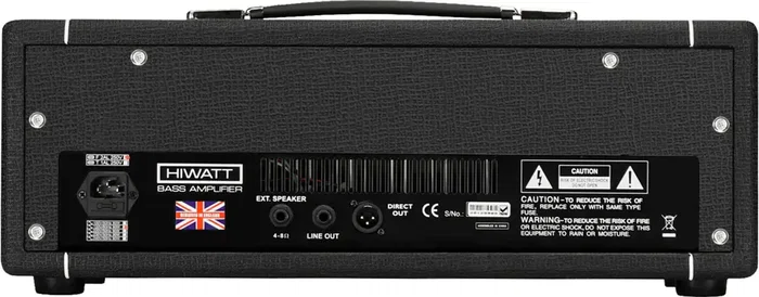 HIWATT Bulldog Cabezal Amplificador Bajo 300W Transistores