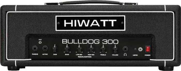 HIWATT Bulldog Cabezal Amplificador Bajo 300W Transistores