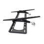 VALUE Soporte de TV para Pared Inclinable, 17.99.1225, Para Pantallas de 60 a 120 Pulgadas, Hasta 120 kg, Acero Negro