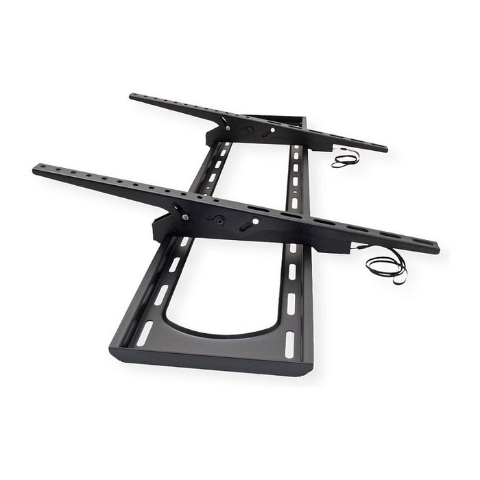 VALUE Soporte de TV para Pared Inclinable, 17.99.1225, Para Pantallas de 60 a 120 Pulgadas, Hasta 120 kg, Acero Negro