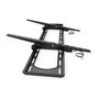 VALUE Soporte de TV para Pared Inclinable, 17.99.1225, Para Pantallas de 60 a 120 Pulgadas, Hasta 120 kg, Acero Negro
