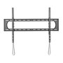 VALUE Soporte de TV para Pared Inclinable, 17.99.1225, Para Pantallas de 60 a 120 Pulgadas, Hasta 120 kg, Acero Negro