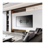 VALUE Soporte de TV para Pared Inclinable, 17.99.1225, Para Pantallas de 60 a 120 Pulgadas, Hasta 120 kg, Acero Negro