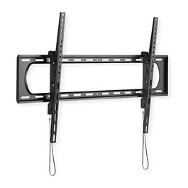 VALUE Soporte de TV para Pared Inclinable, 17.99.1225, Para Pantallas de 60 a 120 Pulgadas, Hasta 120 kg, Acero Negro