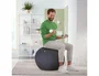 Leitz Balón de Asiento Active 75 cm Antideslizante Gris Oscuro