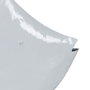 Ixia Figura de Pez Blanco en Metal, 59,50 x 11 x 43 cm