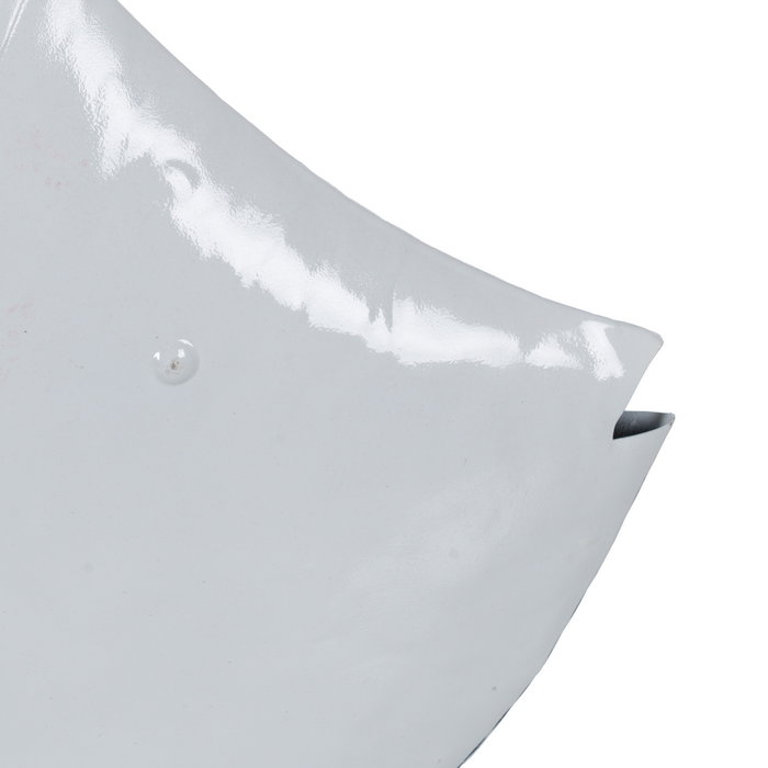 Figura Pez Blanco Metal 59,50 X 11 X 43 cm