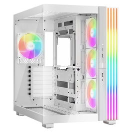 be quiet! Light Base 600 LX White Midi Tower PC Gaming con Ventana Lateral e Iluminación RGB