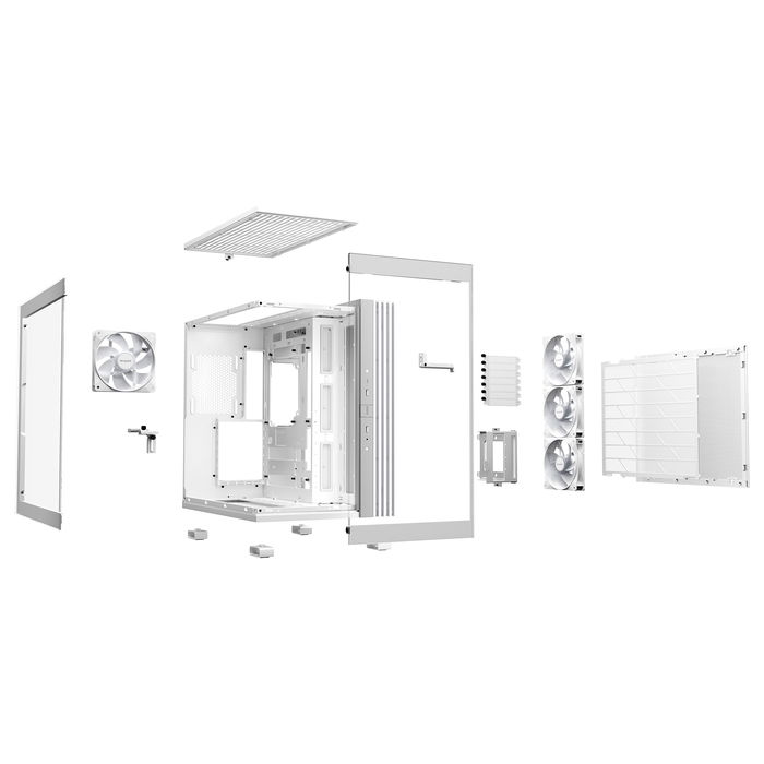 Be Quiet! Light Base 600 LX - Caja PC Mid-Tower ATX - Color Blanco