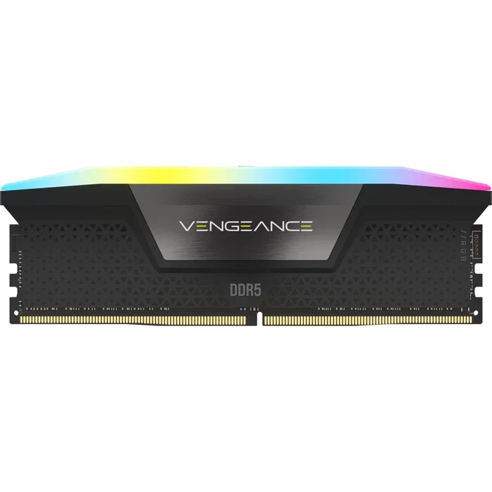 Corsair Vengeance RGB 32GB (2x16GB) DDR5 5600MHz CMH32GX5M2B5600C40K - Kit de Memoria RAM para PC con Iluminación RGB y XMP 3.0