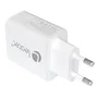 Cargador pared/viaje usb-c/pd + usb-a 30w blanco leotec cargador 30w gan carga rapida 1 usb-c pd + 1 usb-a blanco (compatible co