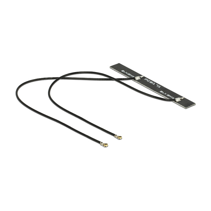 DeLOCK 89454 Antena WLAN Doble MHF IV 5 dBi 2x150mm PCB Interna 802.11ac DeLOCK 89454 Antena WLAN Doble MHF IV 5 dBi 2x150mm PCB Interna 802.11ac