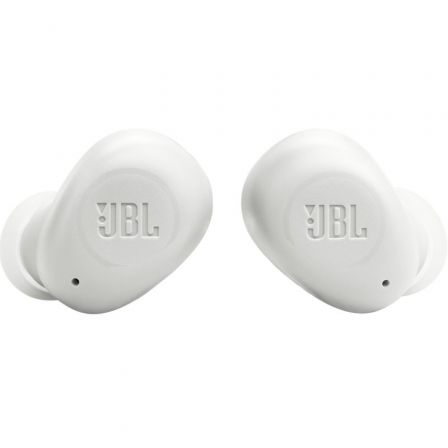 JBL Wave Buds Auriculares In-Ear Inalámbricos Bluetooth 5.2 Sonido Deep Bass 32h Autonomía IP54 Resistentes al Agua Blancos