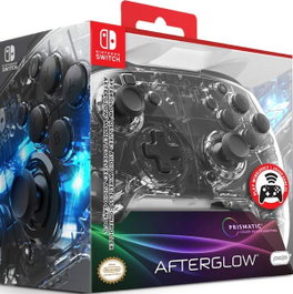 PDP Afterglow Wireless Deluxe Controller Transparente