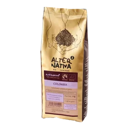 ALTERNATIVA 3 Café 100% Arábica Colombia Grano 1Kg Bio