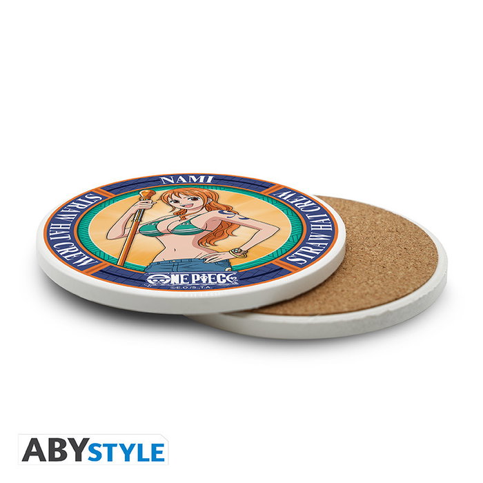 Abystyle Posavasos de Cerámica One Piece Nami