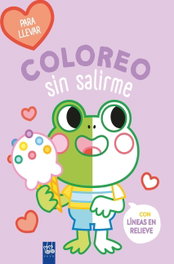 YOYO Coloreo sin salirme-Para llevar. Rana
