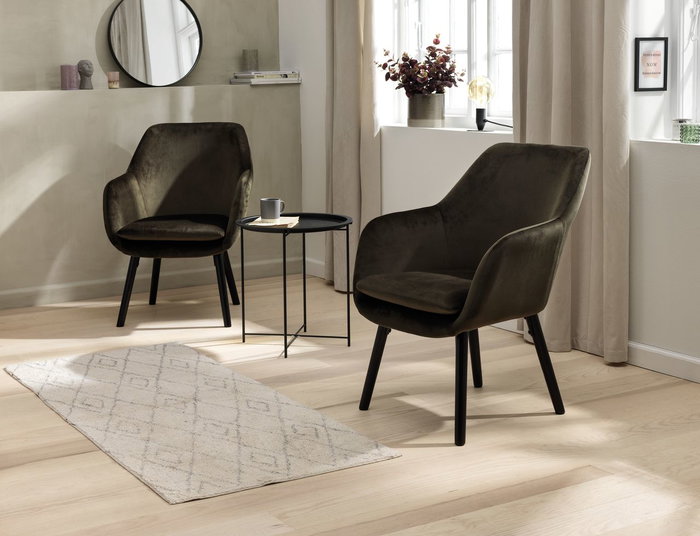 Confortime Mesa Auxiliar Metal 46.8 cm L 50.5 cm A 46.8 cm H 2.7 cm (4 Unidades)