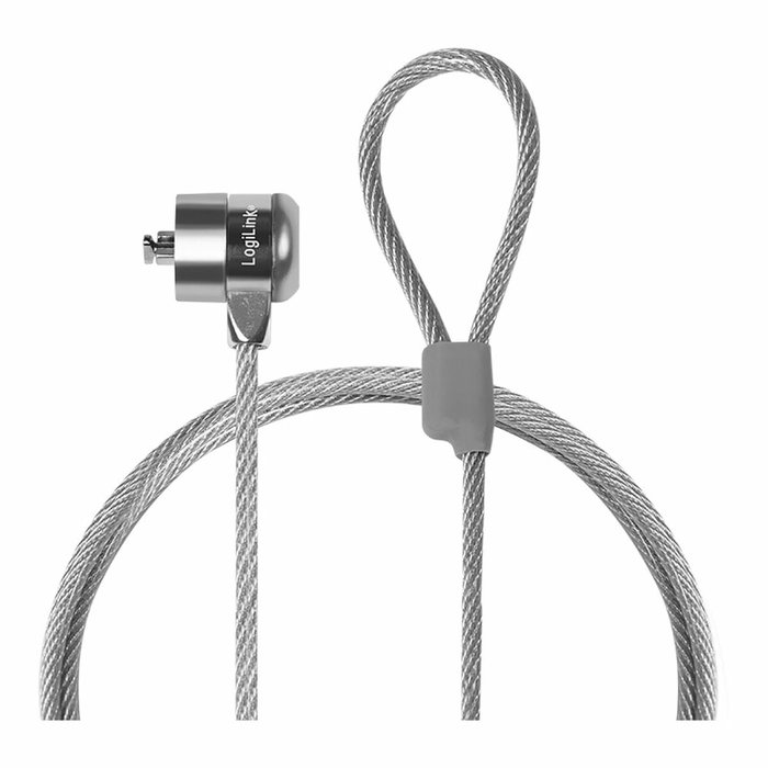 LogiLink Seguro antirrobo para portátil con llave de 1,5 m