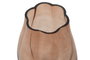 DKD Home Decor Jarrón de Cristal Ámbar 16x16x26 cm