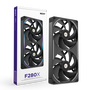 NZXT F280X Ventilador RGB Single-Frame Negro 280mm
