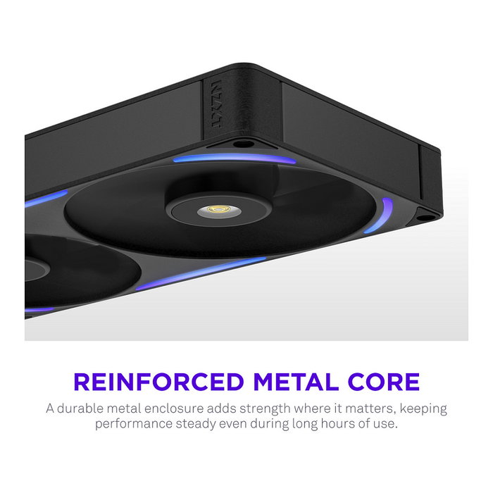 NZXT F280X RGB Single-Frame Negro