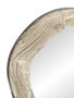 DKD Home Decor Espejo de Madera con Rueda Antigua