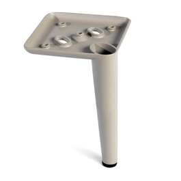 Q&Q Pata Metal Birdie H120 Crema Altura (H) 150