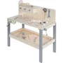 Roba Banjo de trabajo de madera con herramientz kit para niños - Gran superficie y estante - ROB4005317322926