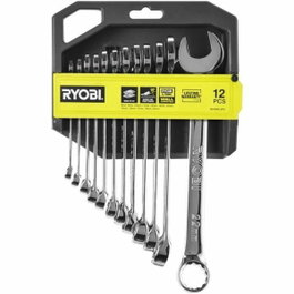 Ryobi Juego de 12 llaves (8, 9, 10, 11, 12, 13, 14, 15, 16, 17, 19, 22 mm)