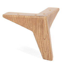 Q&Q Pata Plástico Modelo Togo 130x130 H120 Acabados Blanco Mate, Negro Mate, Madera