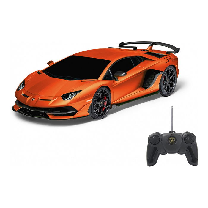 Jamara Lamborghini Aventador SVJ Coche RC 1:24 Naranja Control 27 MHz 6+ Años NiMH - Réplica Jamara Lamborghini Aventador SVJ Coche RC 1:24 Naranja Control 27 MHz 6+ Años NiMH - Réplica