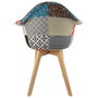 Home Deco Factory Silla Butaca Tela Patchwork