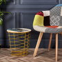 Home Deco Factory Silla Butaca Tela Patchwork